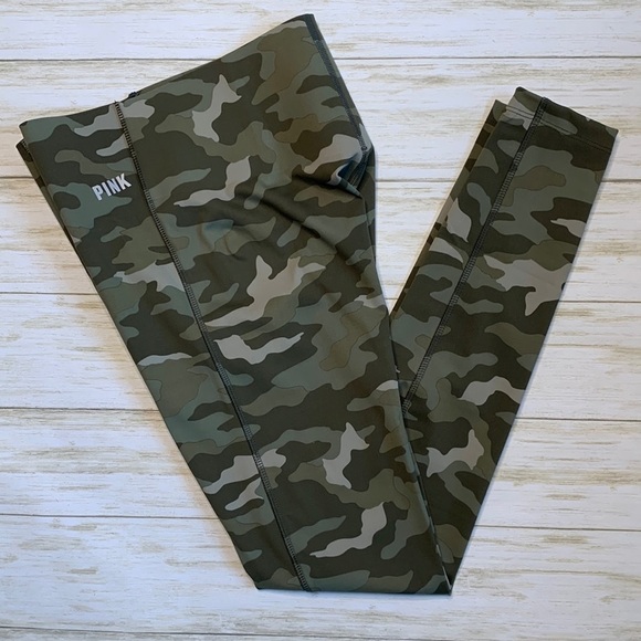 PINK Victoria’s Secret Active Leggings - Camo - Picture 1 of 8